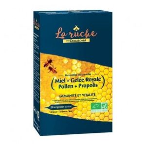 la ruche par dietaroma gelee royale bio 1500 mg