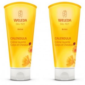 WELEDA BÉBÉ DUO CRÈME LAVANTE CORPS