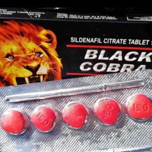 BLACK COBRA 150mg Sildenafil Dysfonction Erectile ORIGINAL