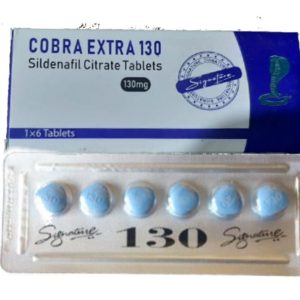 Cobra EXTRA 130mg 6 TABLETS sildénafil