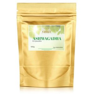 Ashwagandha poudre 250g testosterone anti-stress