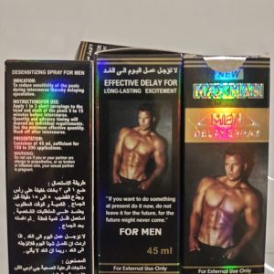 Maxman 75000 Delay Spray  Retard L’éjaculation Précoce