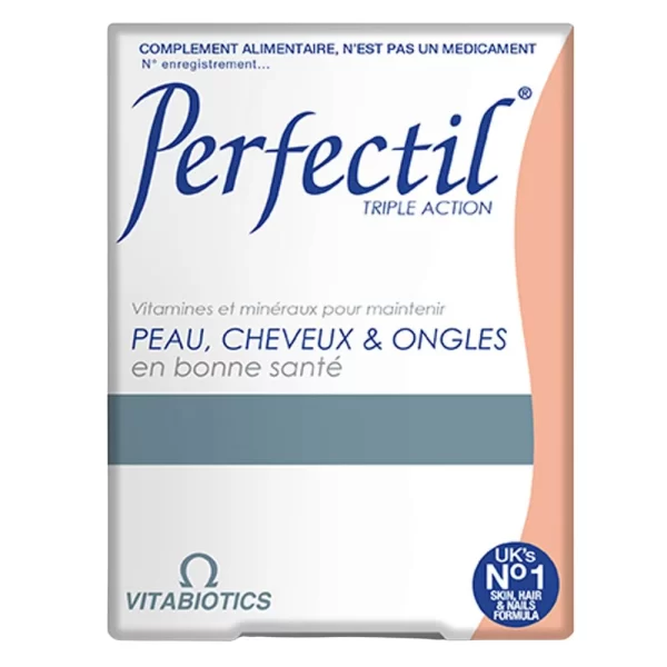 Perfectil Triple Active Peau Cheveux Ongles – 30 comprimés prix maroc